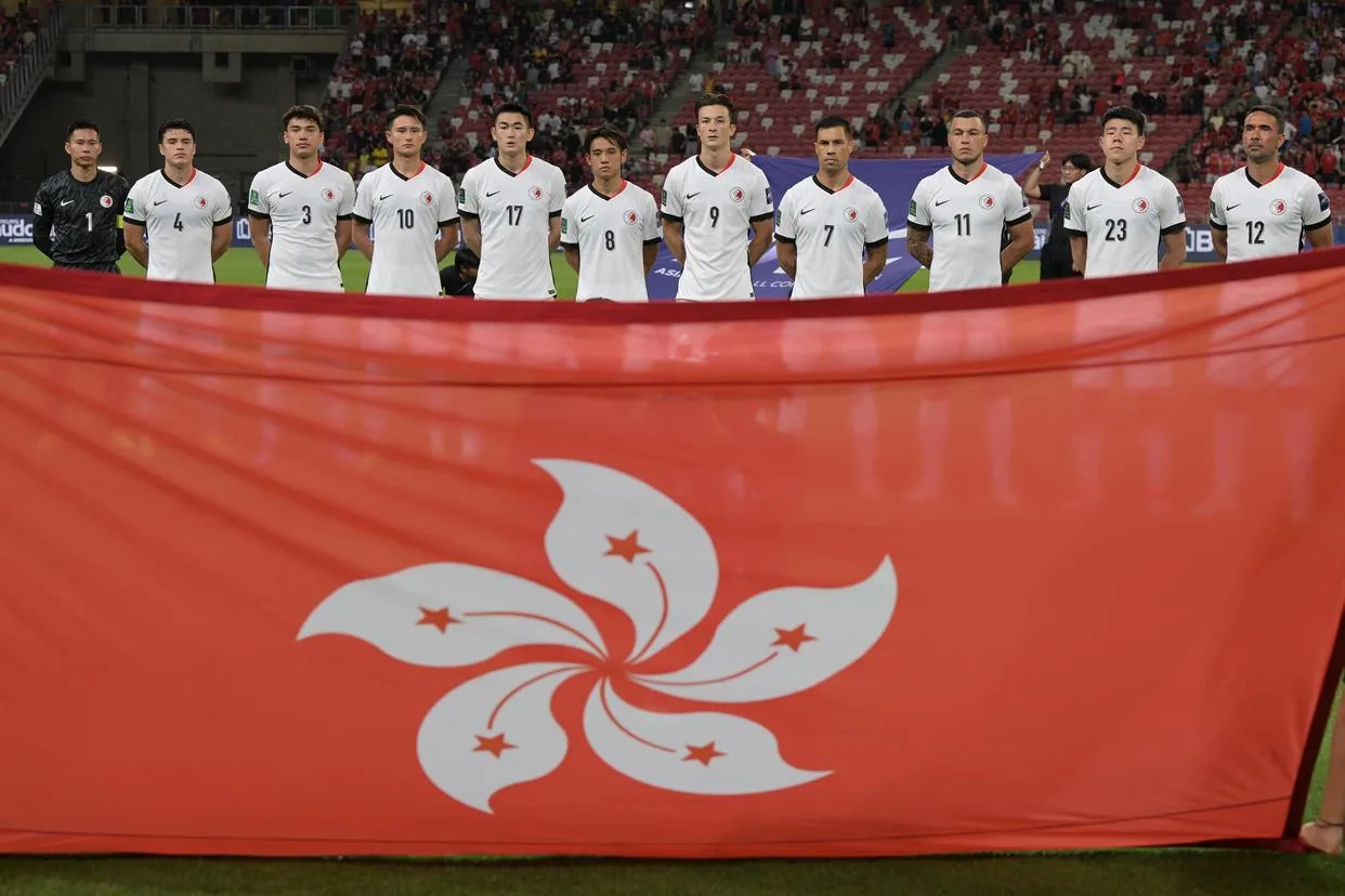 中国香港队0比0战平新加坡队，2027年男足亚洲杯预选赛附加赛激烈上演